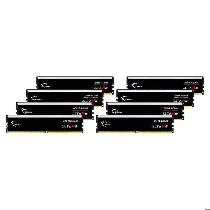 Kit RAM DDR5 - G.Skill - Zeta R5 - 256 Go - 6400 MHz - CL32 - ECC Registered
