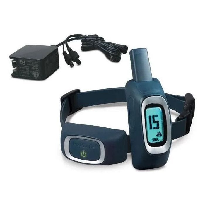 Collier de Dressage pour 2 Chiens - PetSafe - Portée 600m - Rechargeable - Étanche