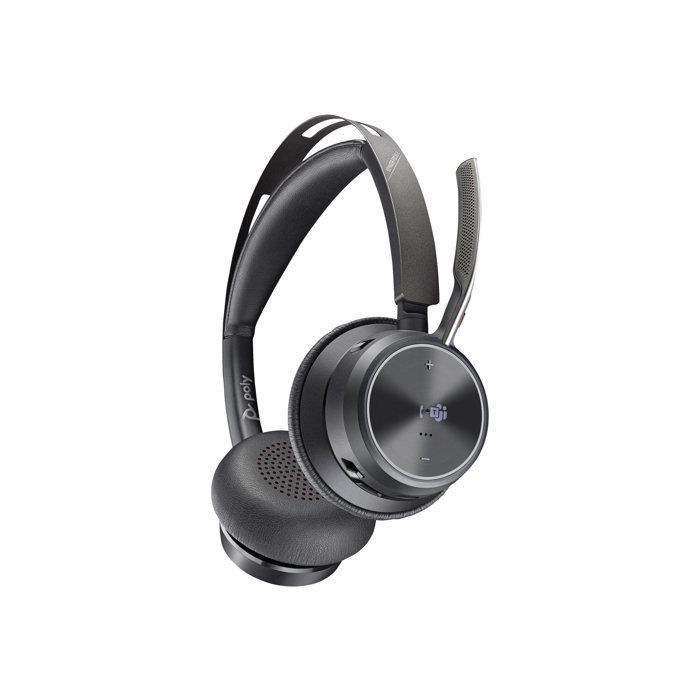 Micro-casque - HP Inc. - Poly Voyager Focus 2-M - Bluetooth 5.0 - Suppresseur de bruit - USB-C