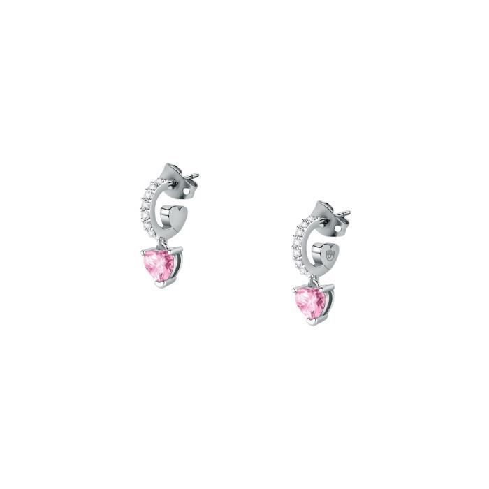 Boucles d'oreilles CHIARA FERRAGNI en Laiton Blanc et Oxyde Rose 232577