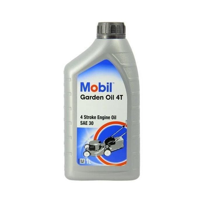 Bidon huile de moteur - MOBIL - M-GARDEN 4T SAE30 - 1 L - 4 saisons