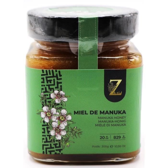 Miel de Manuka MGO 829+ / UMF 20+ de New Zealand | Actif et brut | 300g