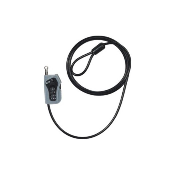 Antivol pour vélo - ABUS 205/200 black - Câble flexible et léger - Adulte - Vélo loisir