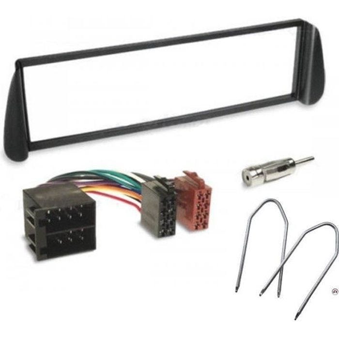 Kit Adaptateur Autoradio 1DIN - ADNAUTO - Citroen Xsara/Picasso ap99 - Facade noire - Universel - ISO