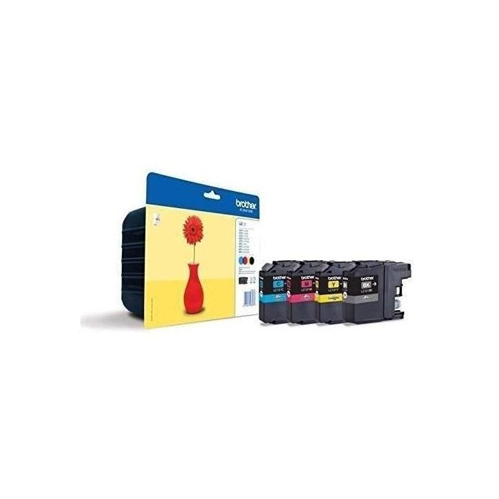 Cartouche d'encre BROTHER LC-121 - Noir, Magenta, Cyan, Jaune - Jet d'encre - Pack de 1