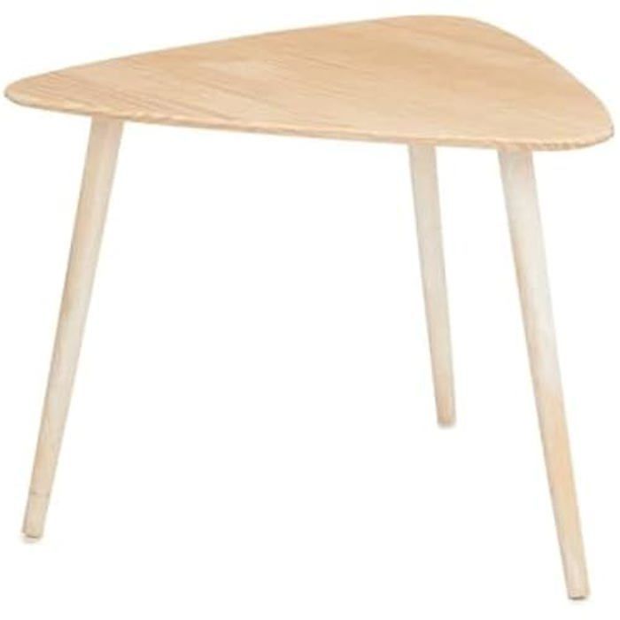 Table Basse en Bois - Gift Decor - 60 x 48 x 64 cm - Multicolore - A monter soi-même - Salon - Rectangulaire