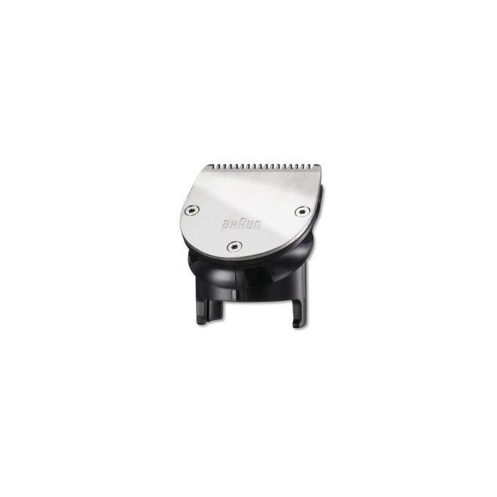 Tête de coupe métal - BRAUN - 81695620 - Compatible avec rasoirs et tondeuses - Accessoire de qualité