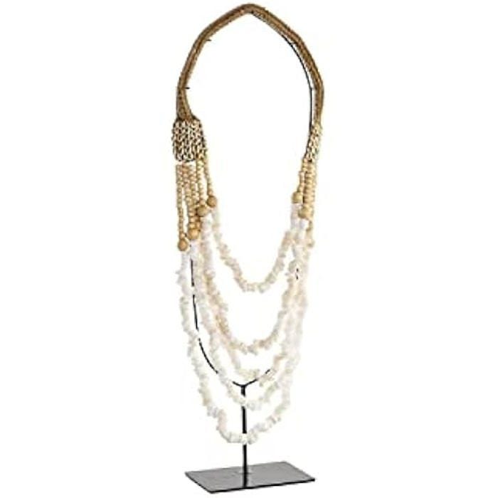 Figurine décorative - DKD HOME DECOR - Estándar - Fer - Blanc - 15x65x24 cm