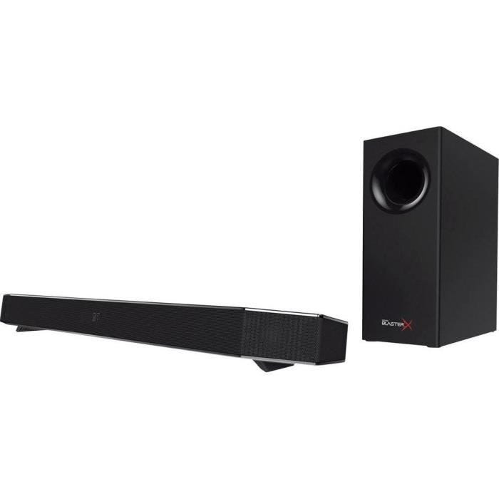 Creative Sound BlasterX Katana, Noir