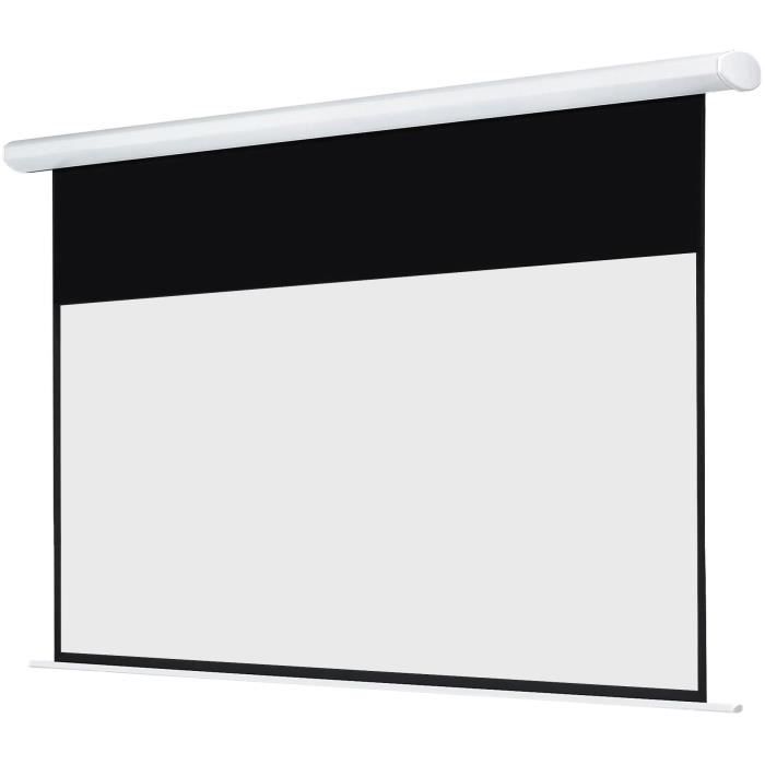 Ecran de projection motorisé ORAY HCM4S - 135x240 - Toile blanc mat occultante