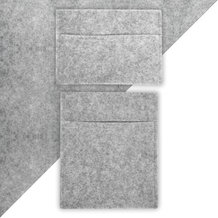 Argenté - Doublure Intérieure pour Van Feutre 2m Extensible & 2x Poches de Rangement