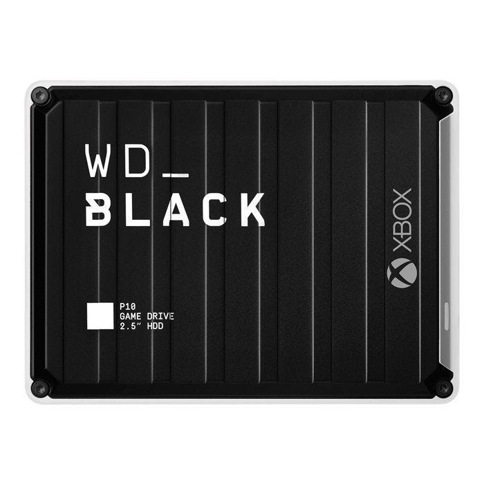 WD - Disque Dur Externe Gaming - WD Black P10 pour Xbox - 4 To - WDBA5G0040BBK