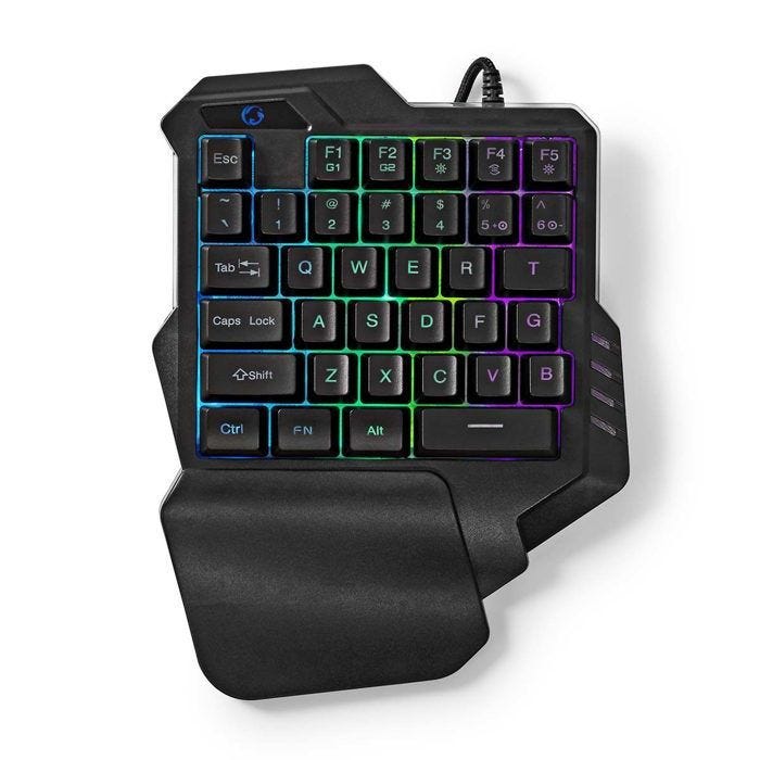 Nedis Clavier de jeu filaire | GKBDS110BK |Noir