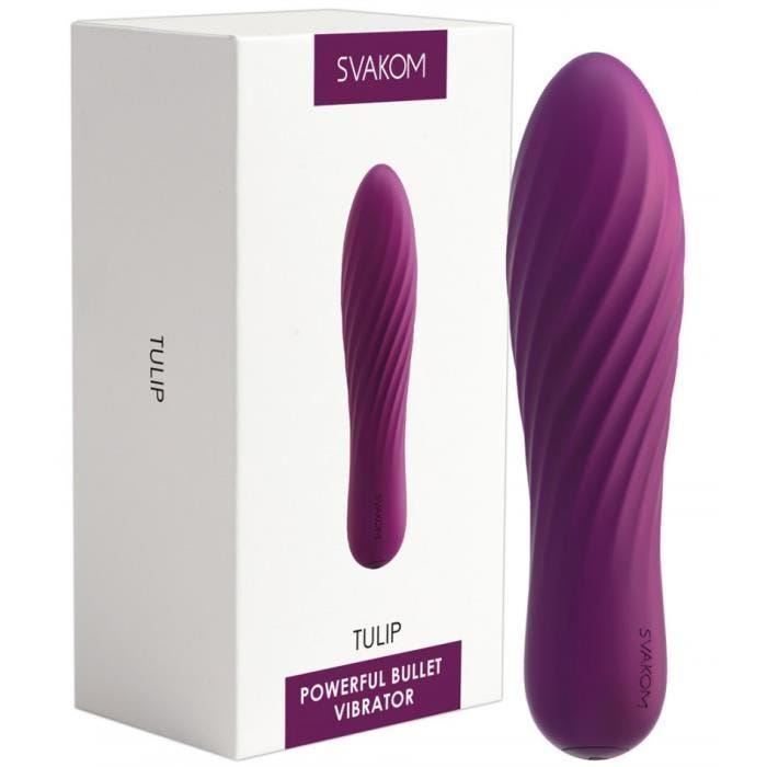 Mini Vibromasseur Rechargeable Tulip Violet - mixte / adulte