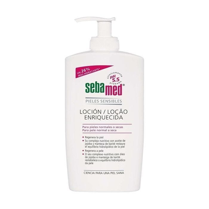 Lotion - Sebamed - 1000Ml - Hydratant régénérateur - PH 5,5 - Peaux sèches