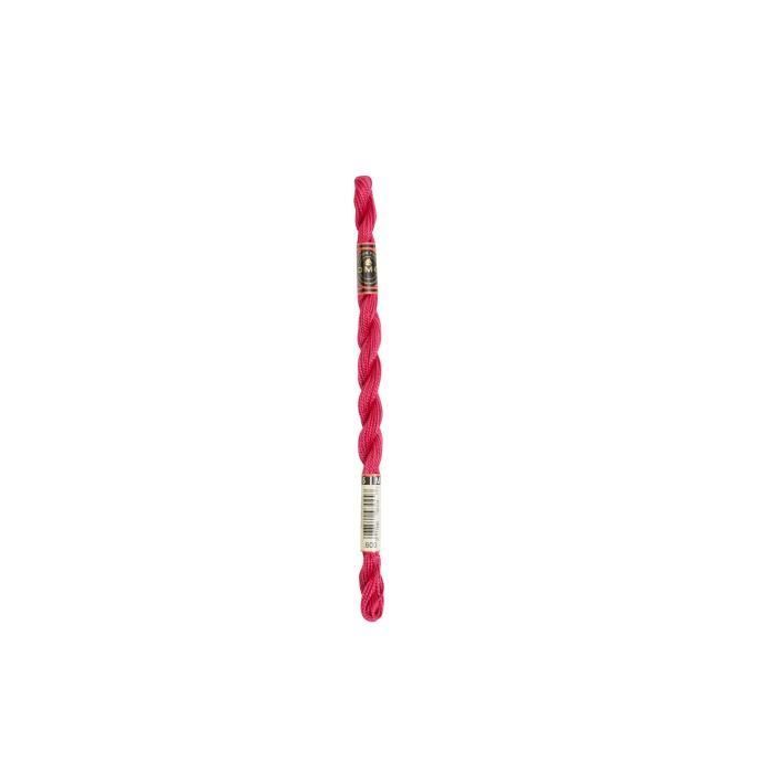 Fil - DMC - Coton Perlé Médium N5 - Couleur 600 - 100% coton - 15 mètres
