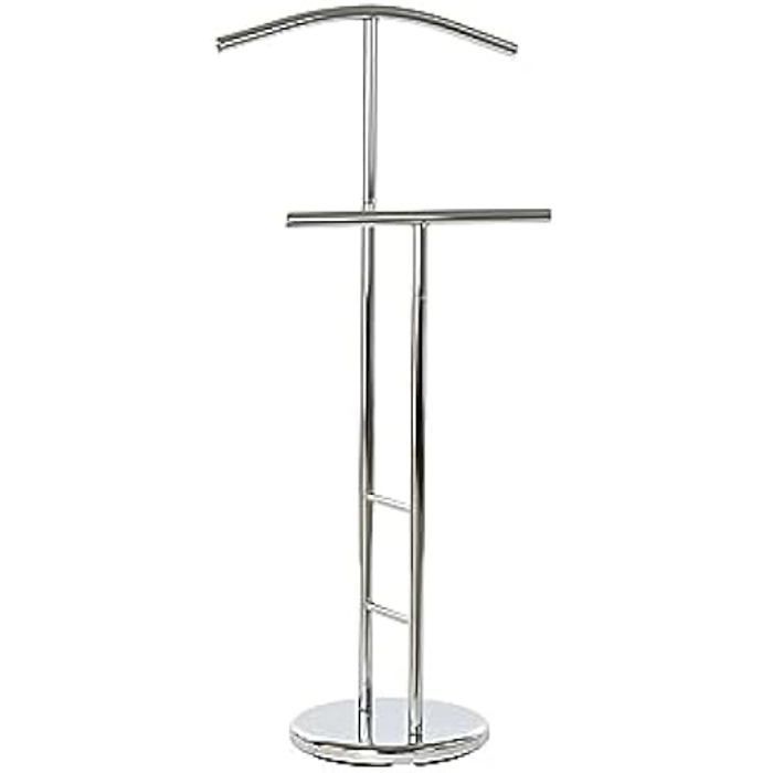 Valet de nuit - DKD Home Decor - Soirée - Argenté - Métal - 48x28x106 cm