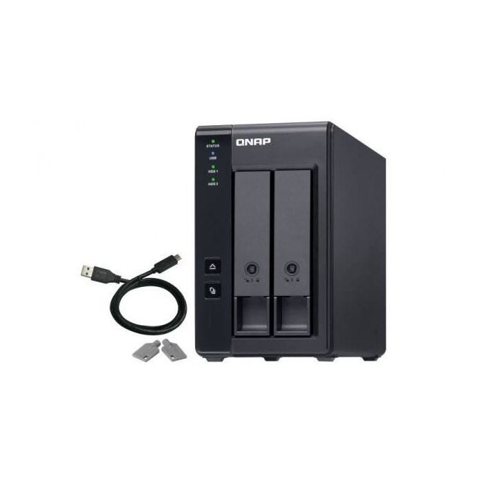 Stockage en Réseau NAS Qnap TR-002 Noir