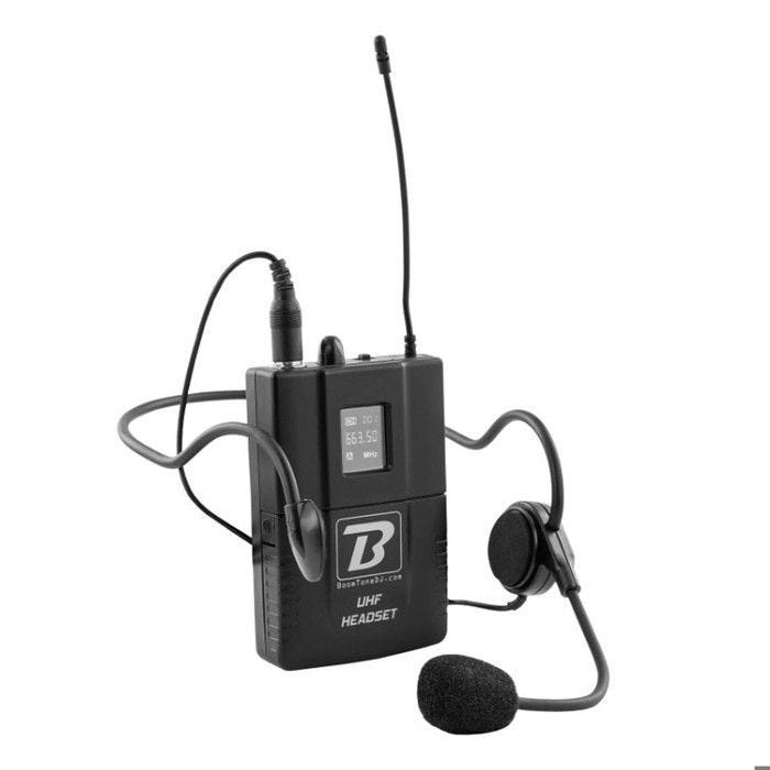 BoomTone DJ UHF Headset F1 Micro HF Chant