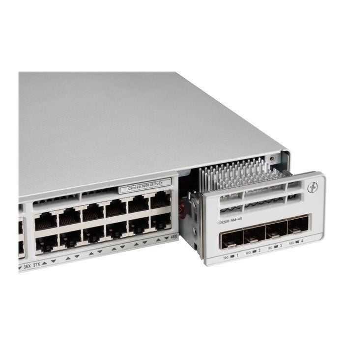 Commutateur intelligent empilable CISCO Catalyst 9200 - 48 ports - PoE+ - support DNA