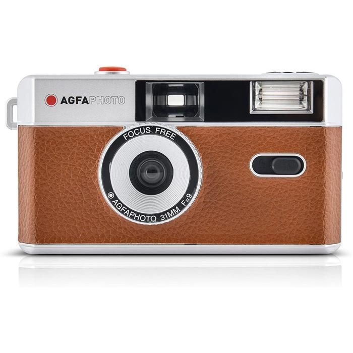 Appareil photo argentique rechargeable AGFA Agfaphoto 35mm - Marron