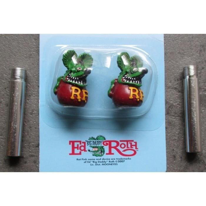 loquets de porte rat fink vert x(2) auto universel kustom