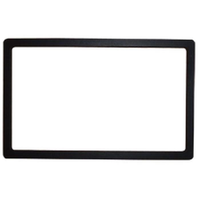 Facade Autoradio - ADNAUTO - UNI04 - Noir - Universel - Compatible avec plusieurs marques
