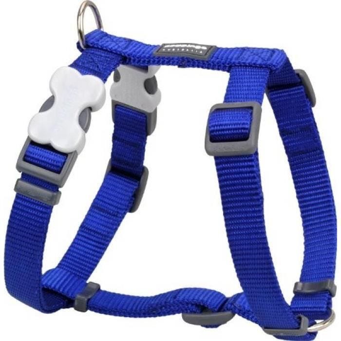 Harnais pour chien - RED DINGO - Bleu - Taille L - Largeur 20 mm - Tour de corps 45-69 cm