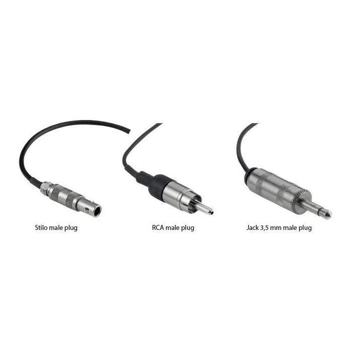 ÉLECT NAKED MALE NEXUS 4C - BOUCHONS D'OREILLE RCA - MIC STILO - PLUS LONGUE ENROULANT