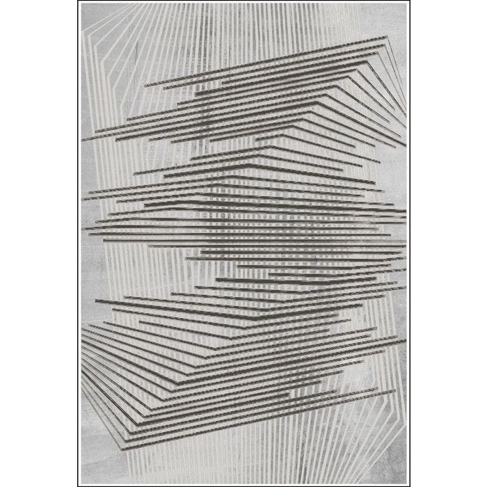 Tapis NOUR Gris, Dimension: 300x400