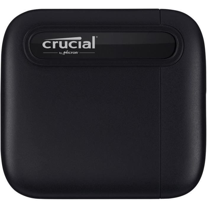 SSD Externe - CRUCIAL - X6 Portable SSD - 2To - USB-C (CT2000X6SSD9)