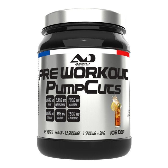Addict Sport Nutrition – Pumpcuts Pump Cuts est un pre-workout nouvelle génération développé par la célèbre marque française Addict