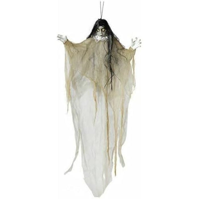 BigBuy Home Décoration pour Halloween Fantôme Pendentif