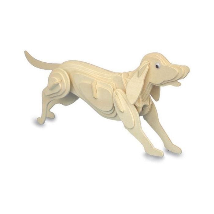 Kit de construction en bois - QUAY - Chien - FSC - A monter soi-même - 7 ans et plus