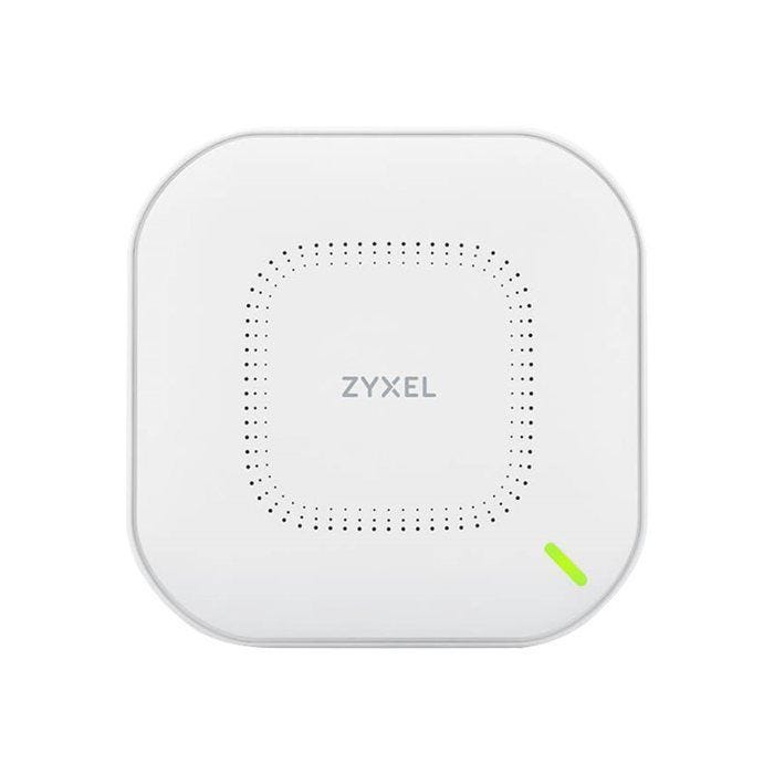 Zyxel Véritable point d’accès WiFi 6 (802.11ax bi-bande), 1,77 Gb/s avec processeur Quad Core et double antenne MU-MIMO 2x2, contrôl