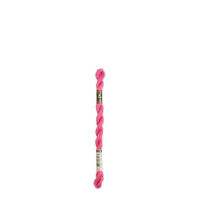 Fil - DMC - Coton Perlé Médium N5 - Couleur 602 - 100% Coton - 15 mètres