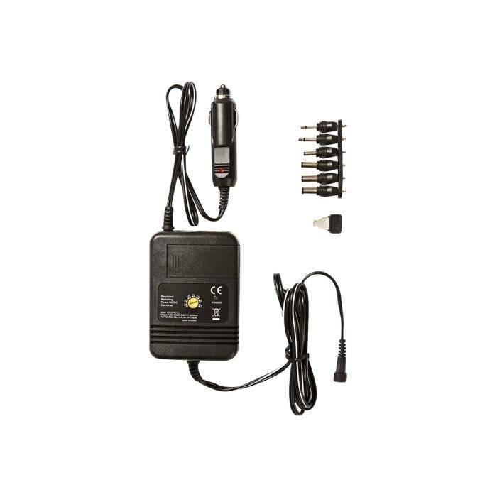 Adaptateur d'alimentation - Nedis - DCPA004 - 12-24 V - 24 Watt - Noir