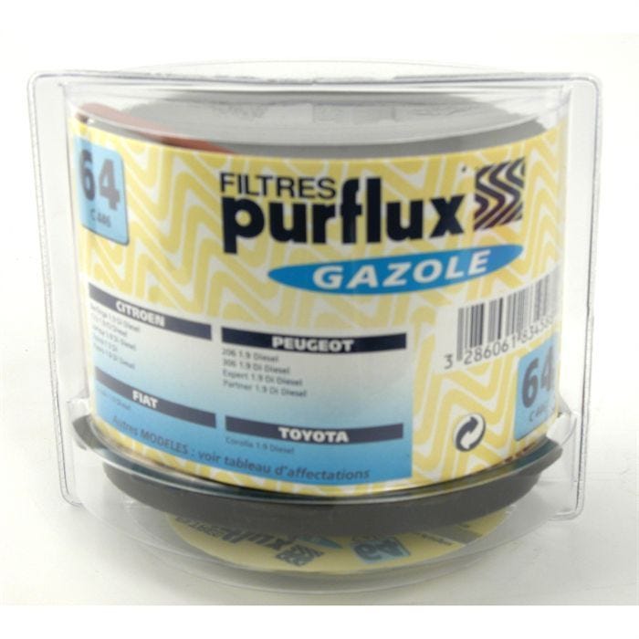 Filtre à gasoil Purflux N°64 C446Y