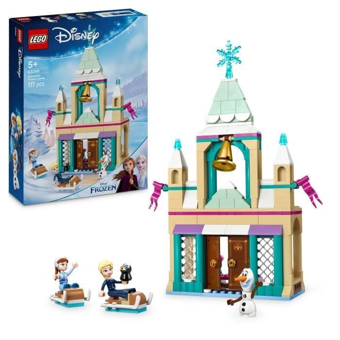 LEGO Disney La Reine des neiges 43265 Le château de glace d’Arendelle - Jeu créatif