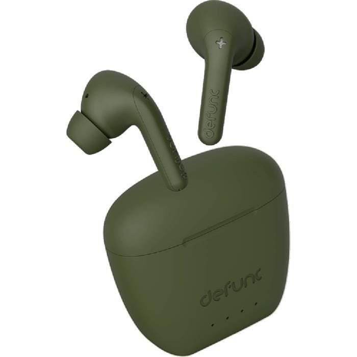 Écouteurs sans fil True Audio intra-auriculaire Vert Defunc