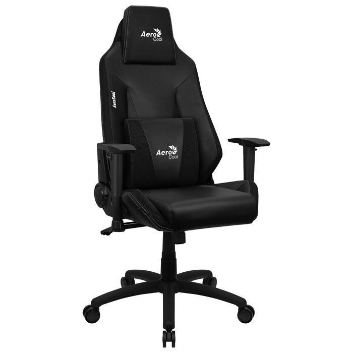 Fauteuil de jeu - Aerocool - Admiral - Noir - Ergonomique - Réglable en hauteur