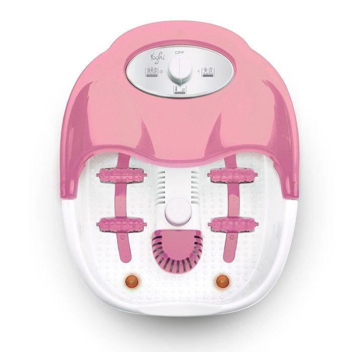 BAIN DE PIED MASSANT 80W 5.1L HFM800 YOGHI ROSE