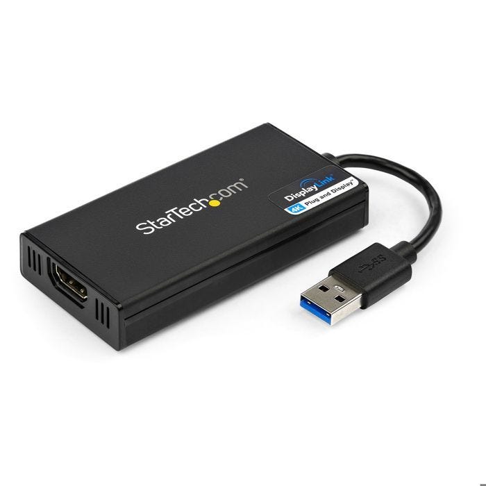 Adaptateur vidéo multi-écrans USB 3.0 vers HDMI - STARTECH - DisplayLink DL-5500 - Noir
