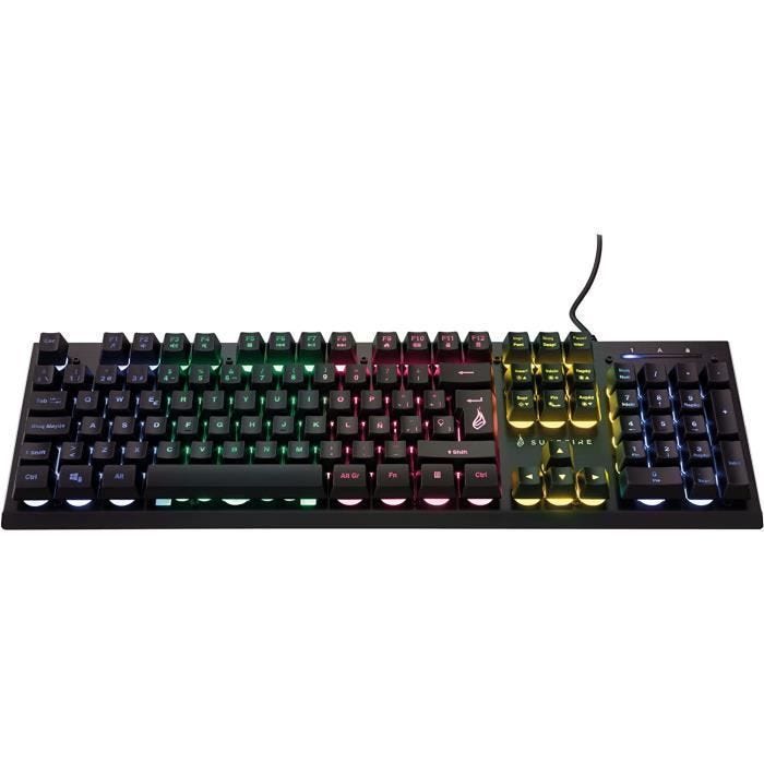 Clavier de gaming - VERBATIM - 48709 - Rétroéclairé - QWERTZ - USB