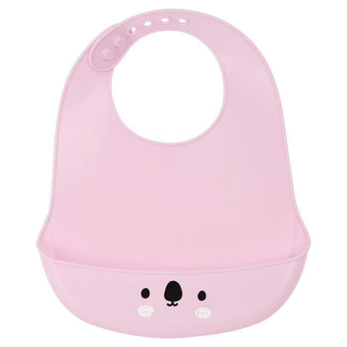 Bavoir Safta Koala Silicone Rose (21 x 2 x 26 cm) - - - Safta