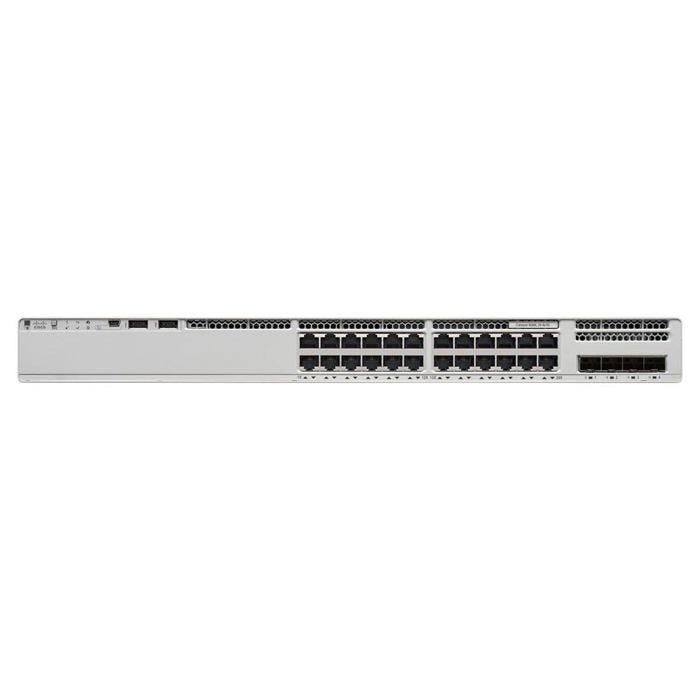 Cisco Catalyst C9200L Fast Ethernet L3 non géré (10-100), gris