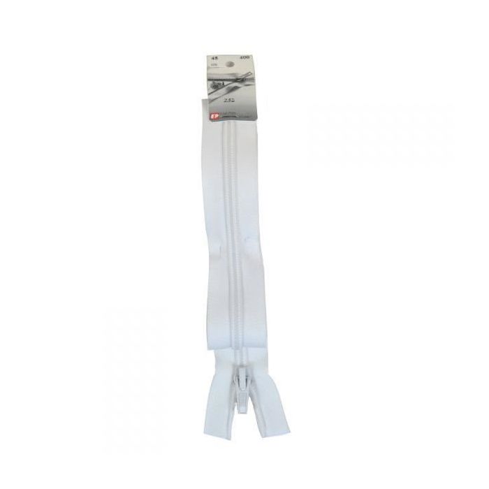 Fermeture Éclair séparable - Prym - 60 cm - Plastique - Maille nylon spiralée - 6 mm