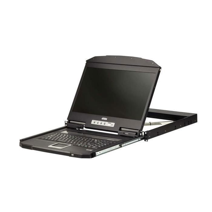 1-port commutateur kvm usb - fonctionnalités hdmi noir NED-4719264647284