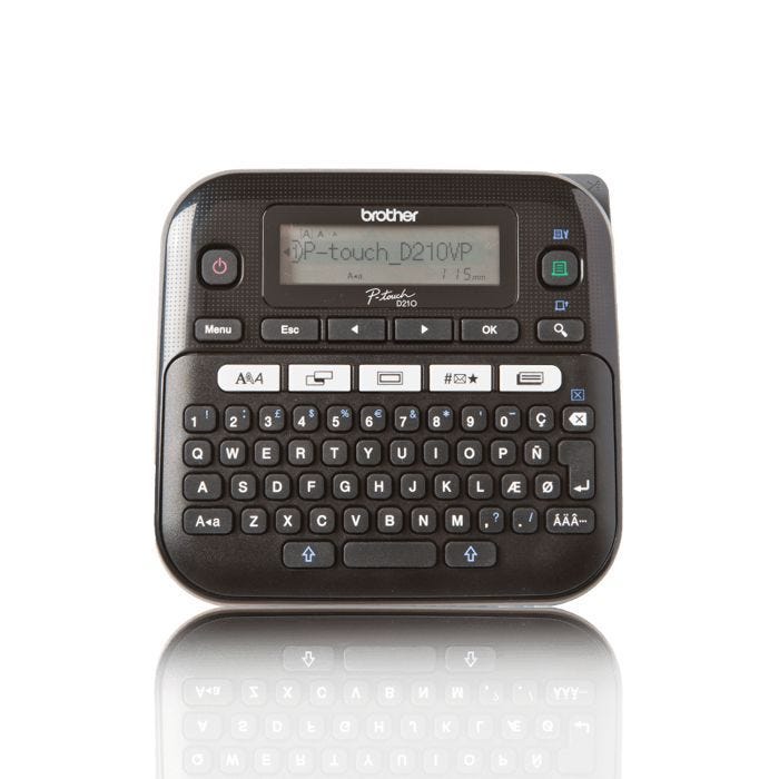 Étiqueteuse - Brother - P-Touch PT-D210VP - Monochrome - Transfert thermique - 180 dpi