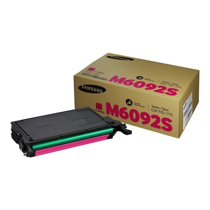 Cartouche de toner magenta - Samsung CLT-M6092S - Laser - Rendement 7000 pages - Pack de 1